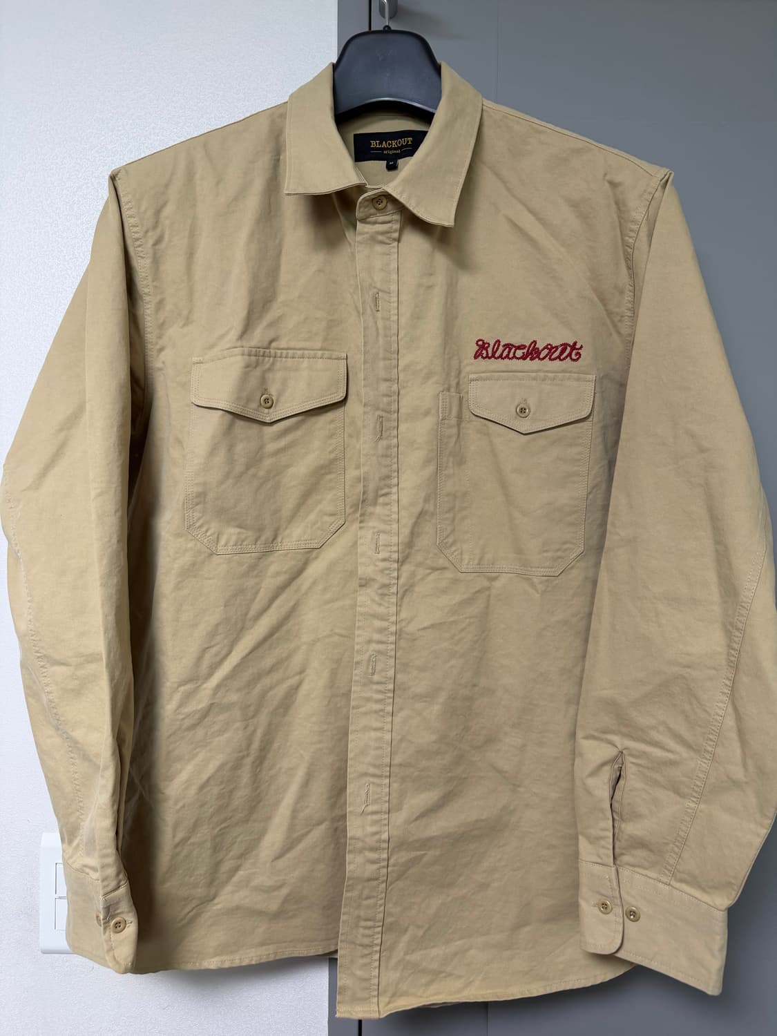 블랙아웃 워크셔츠 상품이미지1