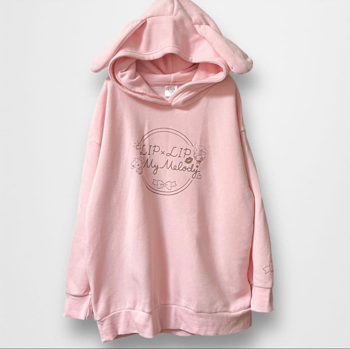 고전 마이멜로디 우사미미 딸기 후드티 히메갸루 라떼갸루 상품이미지1