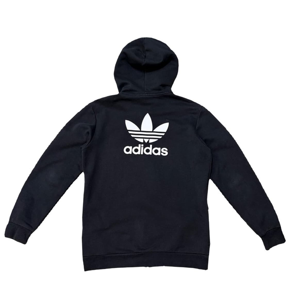 ADIDAS 파이어버드 백로고 블랙 후드집업 L 상품이미지9