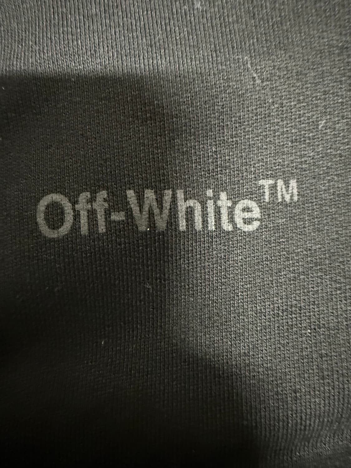 오프화이트 다이애그 탭 슬림 후드 집업 블랙 XL 상품이미지6