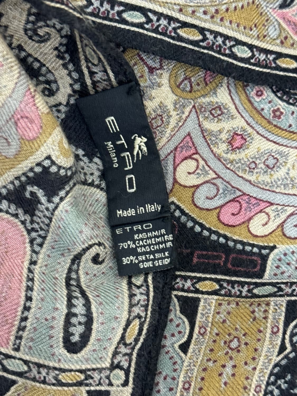 에트로 캐시미어 실크 머플러 상품이미지7