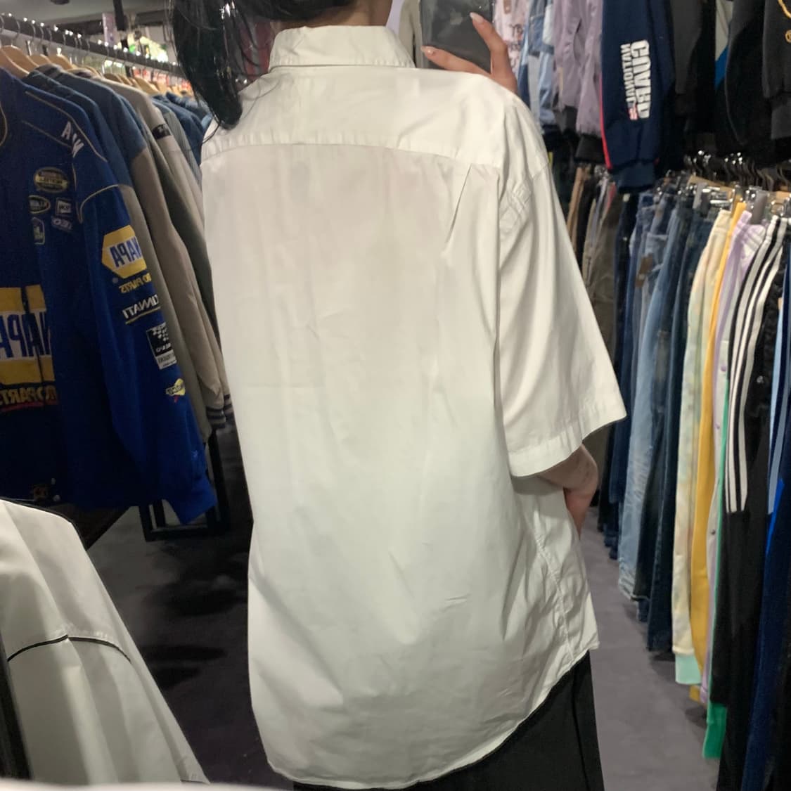 [IM] 폴로 랄프로렌 반팔 투포켓 셔츠 화이트 상품이미지7