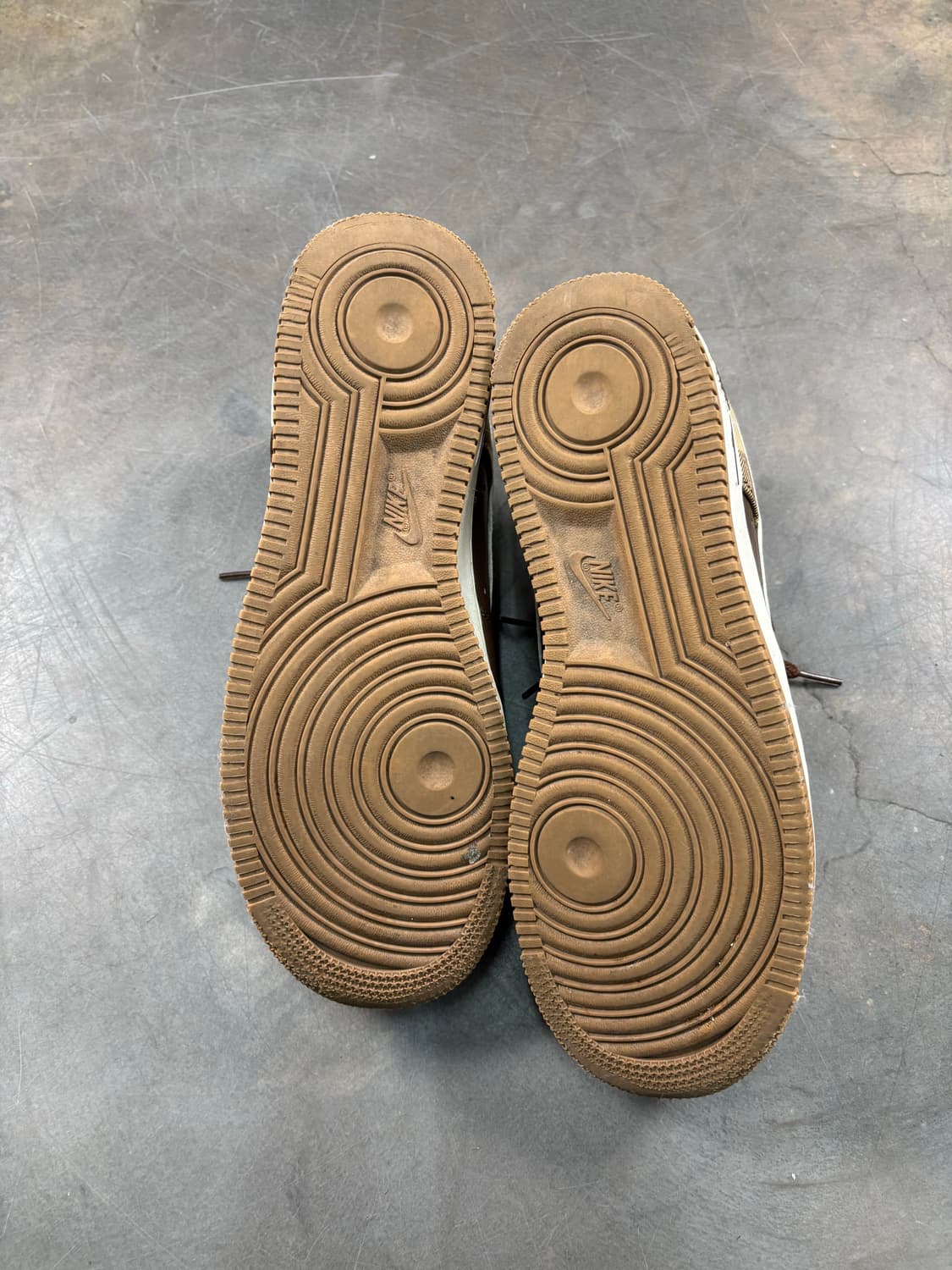 나이키 에어포스 카카오 플레이드 상품이미지6