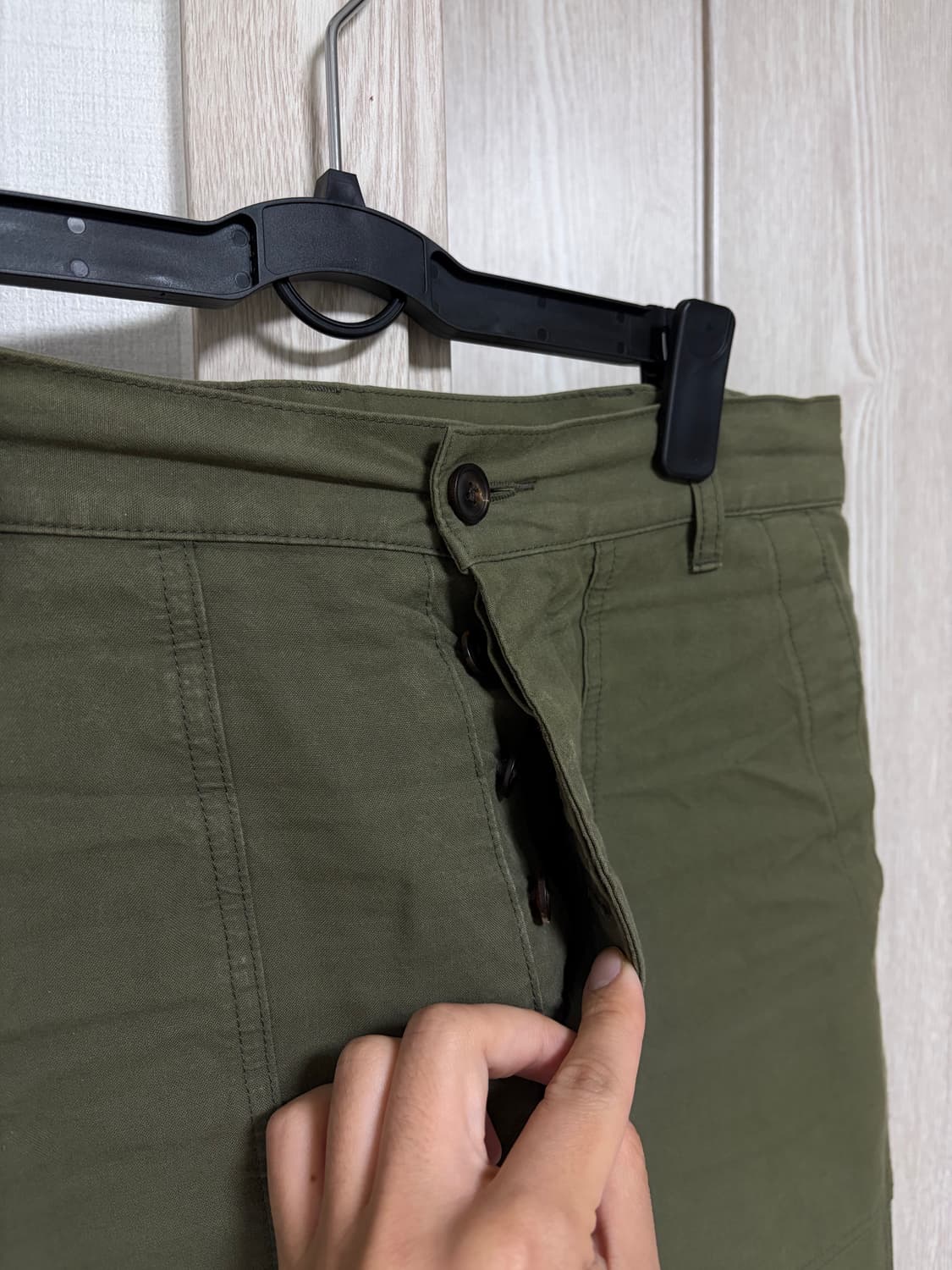 비즈빔 23aw 알다 팬츠 올리브 2 상품이미지4