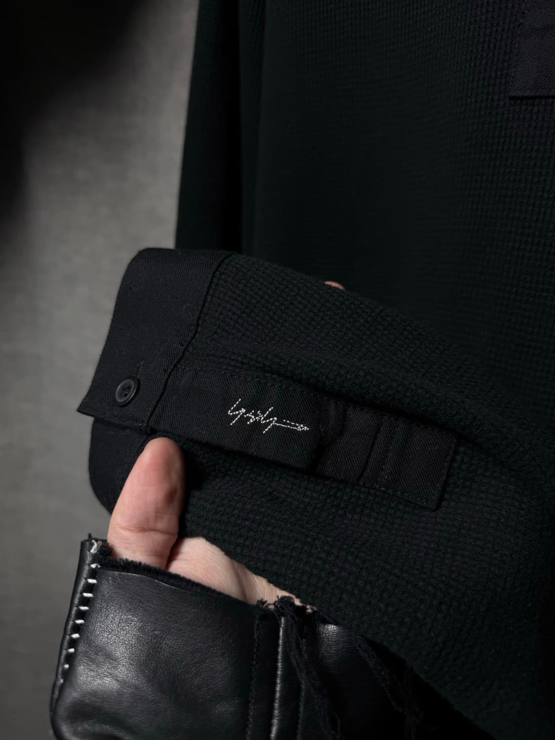 Yohji Yamamoto Pour Homme Henley Neck 상품이미지6