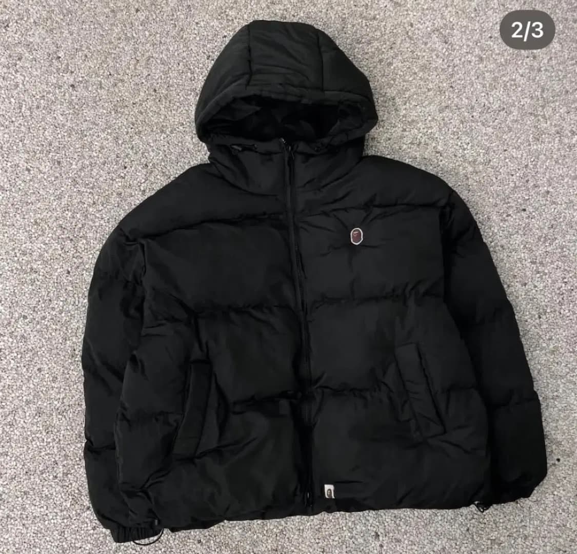베이프 패딩 블랙 상품이미지2
