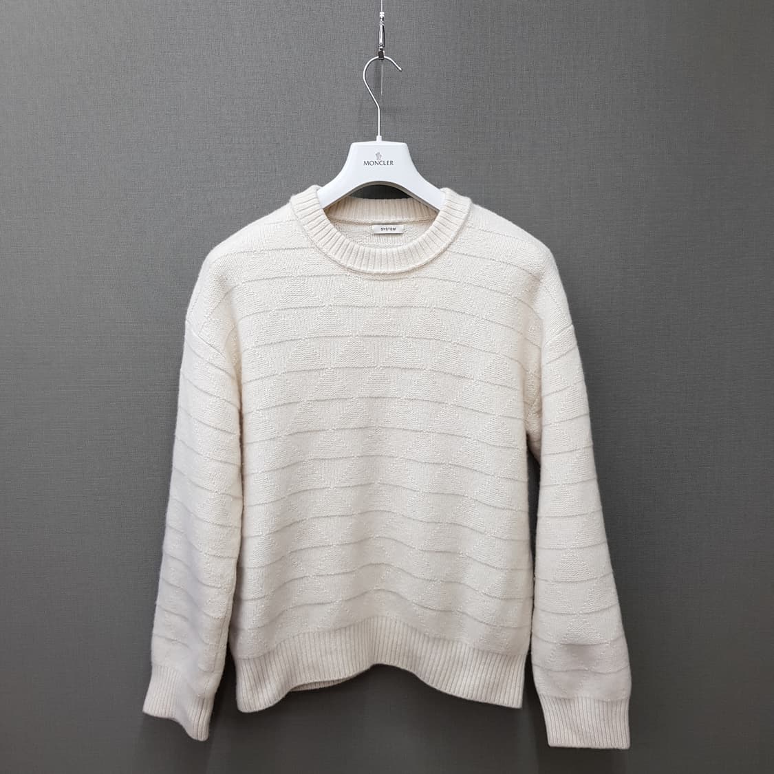 한섬 시스템옴므 2023 캐시미어 블랜딩 니트 105사이즈 상품이미지1