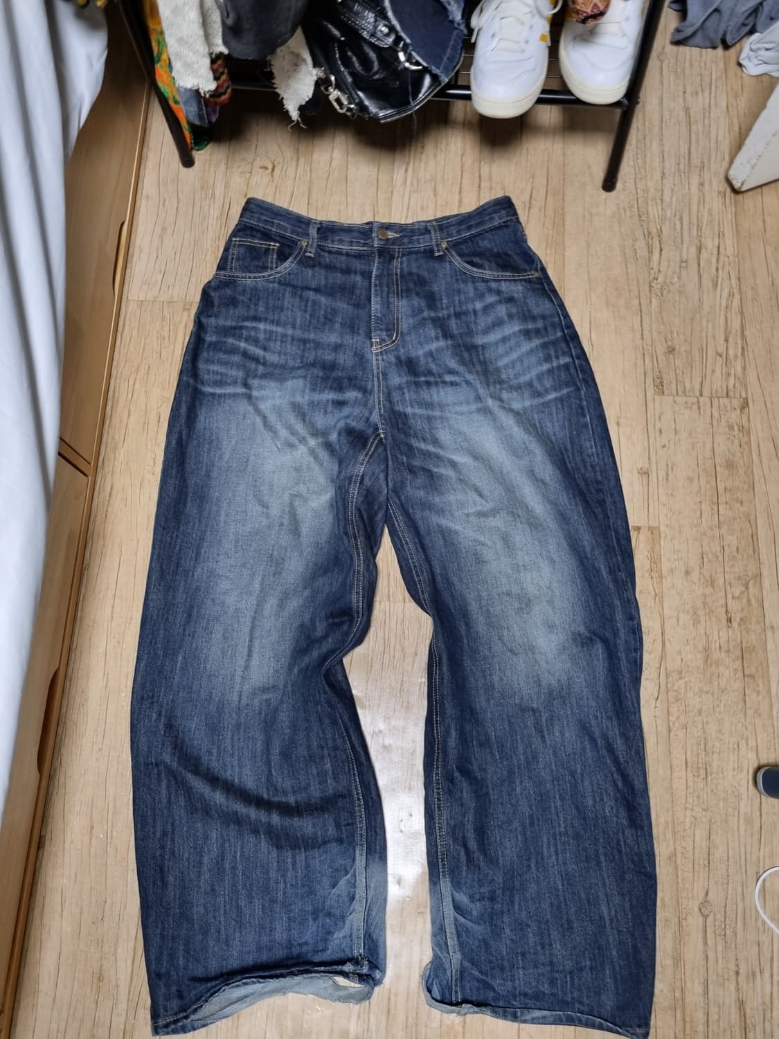 사우스폴의 느낌이 강하게 나는 힙합팬츠 상품이미지1