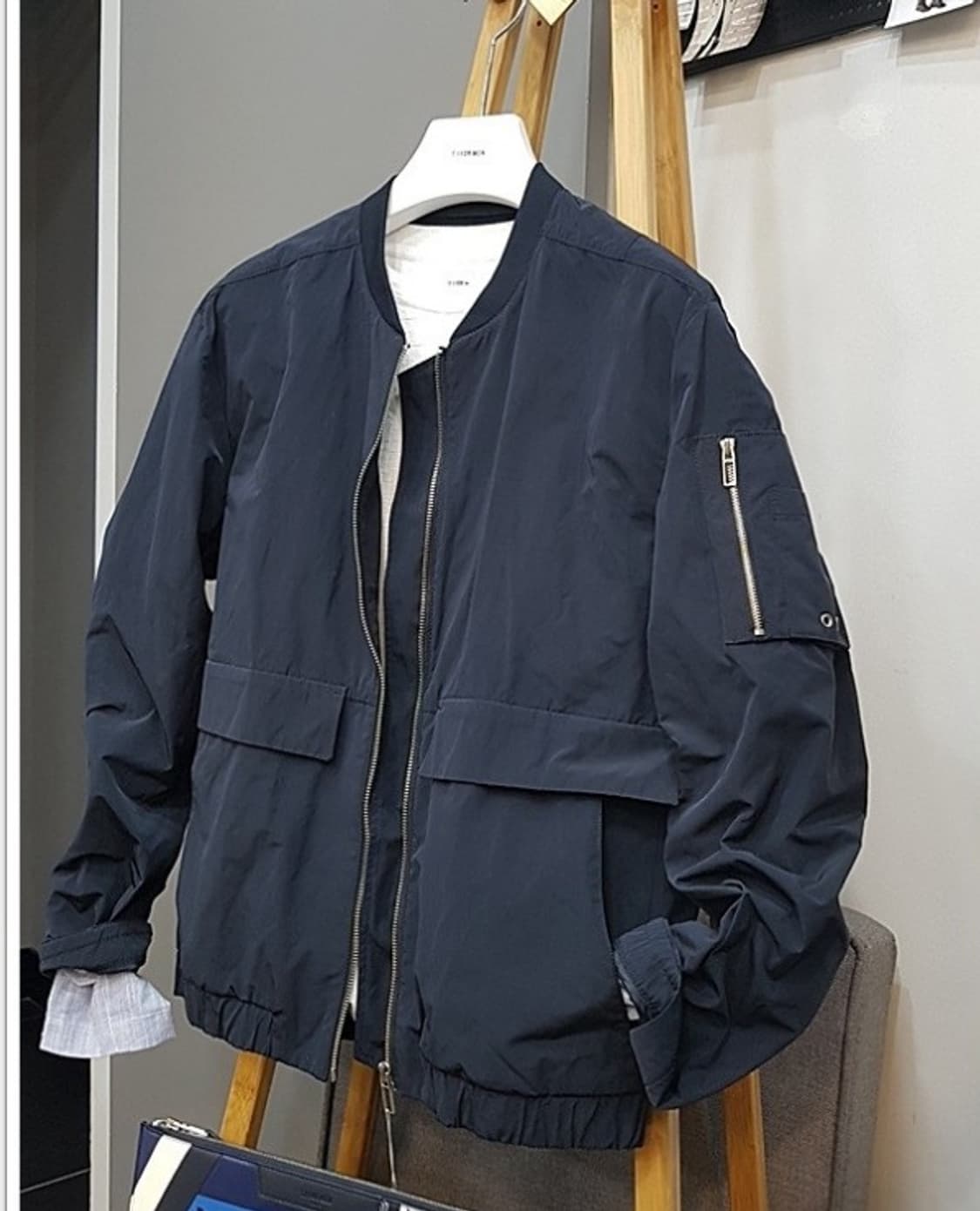 티아이포맨 MA-1 블루종 점퍼  상품이미지7