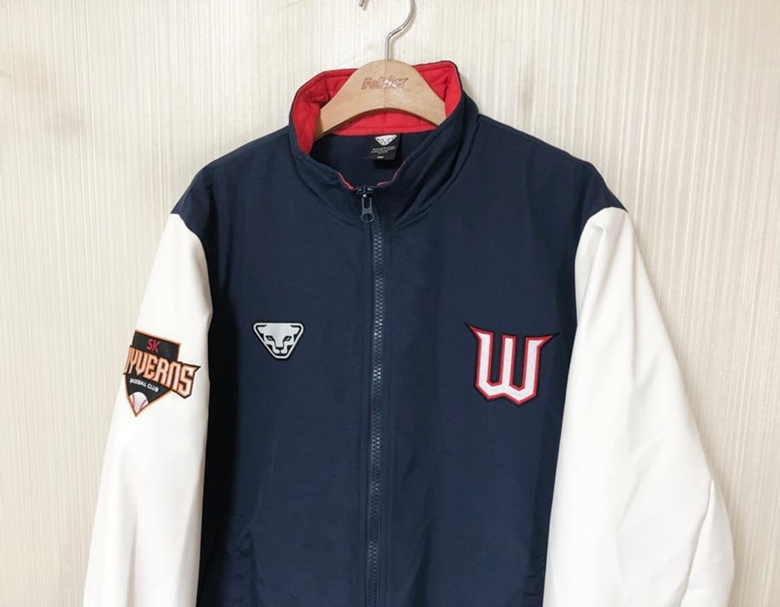 KBO 다이나핏 SK와이번스 어센틱 동계누빔자켓 2XL(110) 상품이미지6