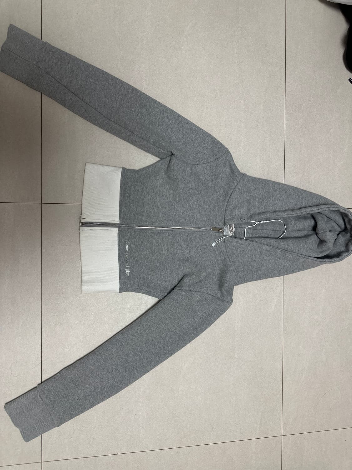 크롭 후드집업 _ 클리시어 리뉴얼 전 ( Coap ) 코프 컴아웃앤플레이 상품이미지2