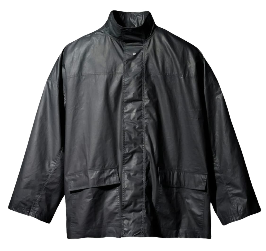 이지 갭 코티드 코튼 라이트 파카 블랙 M 상품이미지2