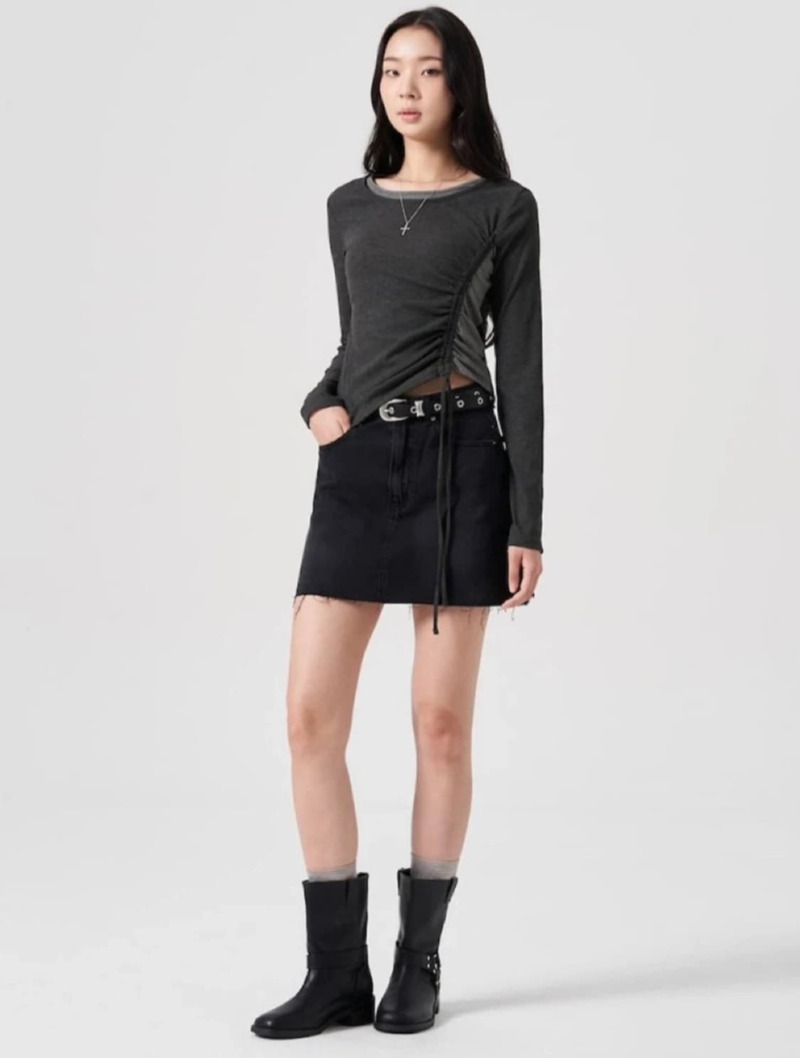 에잇세컨즈 레이어드 셔링티 상품이미지2