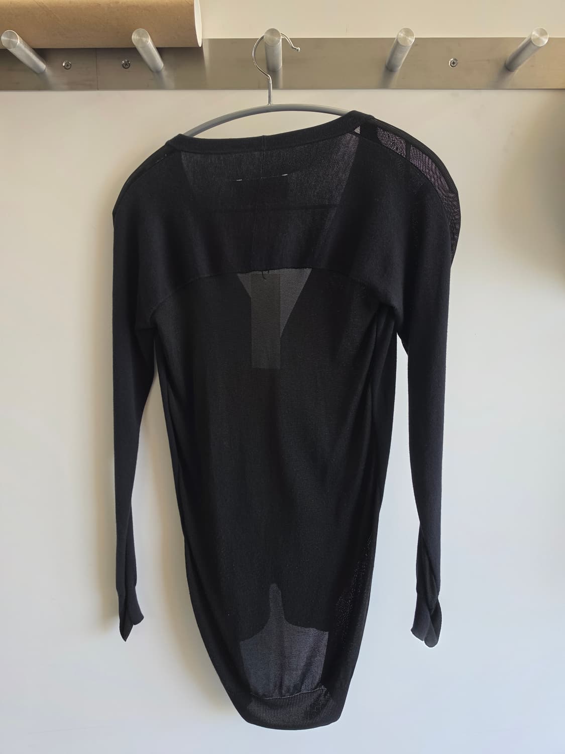 MM6 메쉬 도킹 롱 가디건 상품이미지2