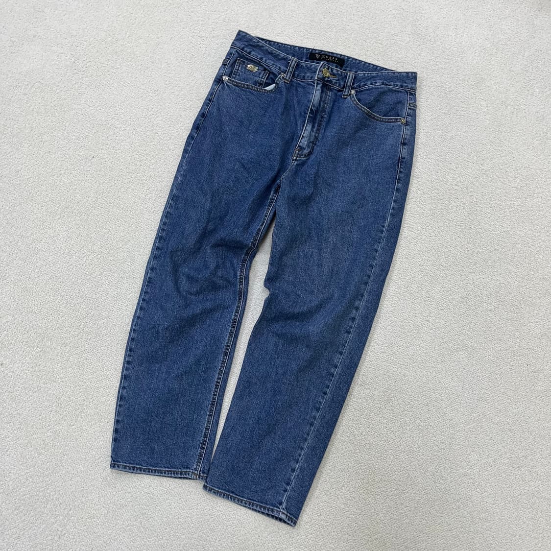 31 게스 여성 중청 와이드 데님 0406M 상품이미지1