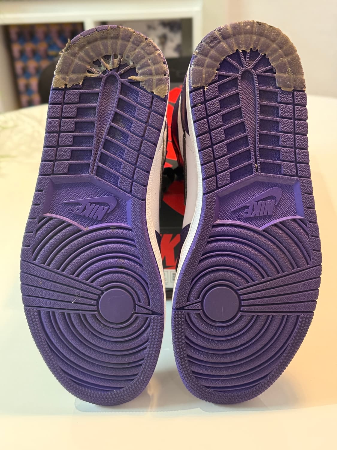 [260] 조던 1 레트로 하이 OG 코트 퍼플 2020 상품이미지3