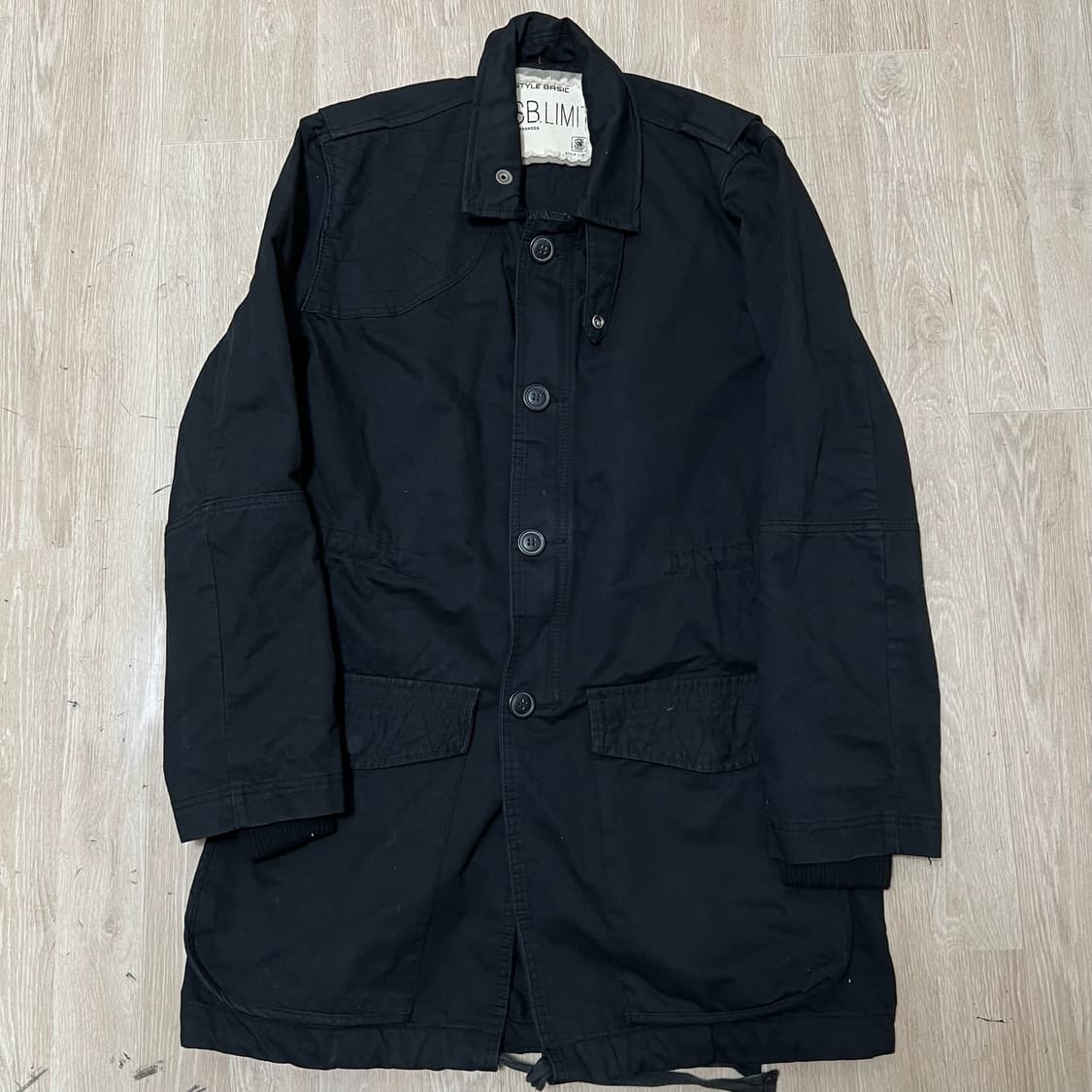 스타일 베이직 남성 코튼 야상 코트 L/100  상품이미지1