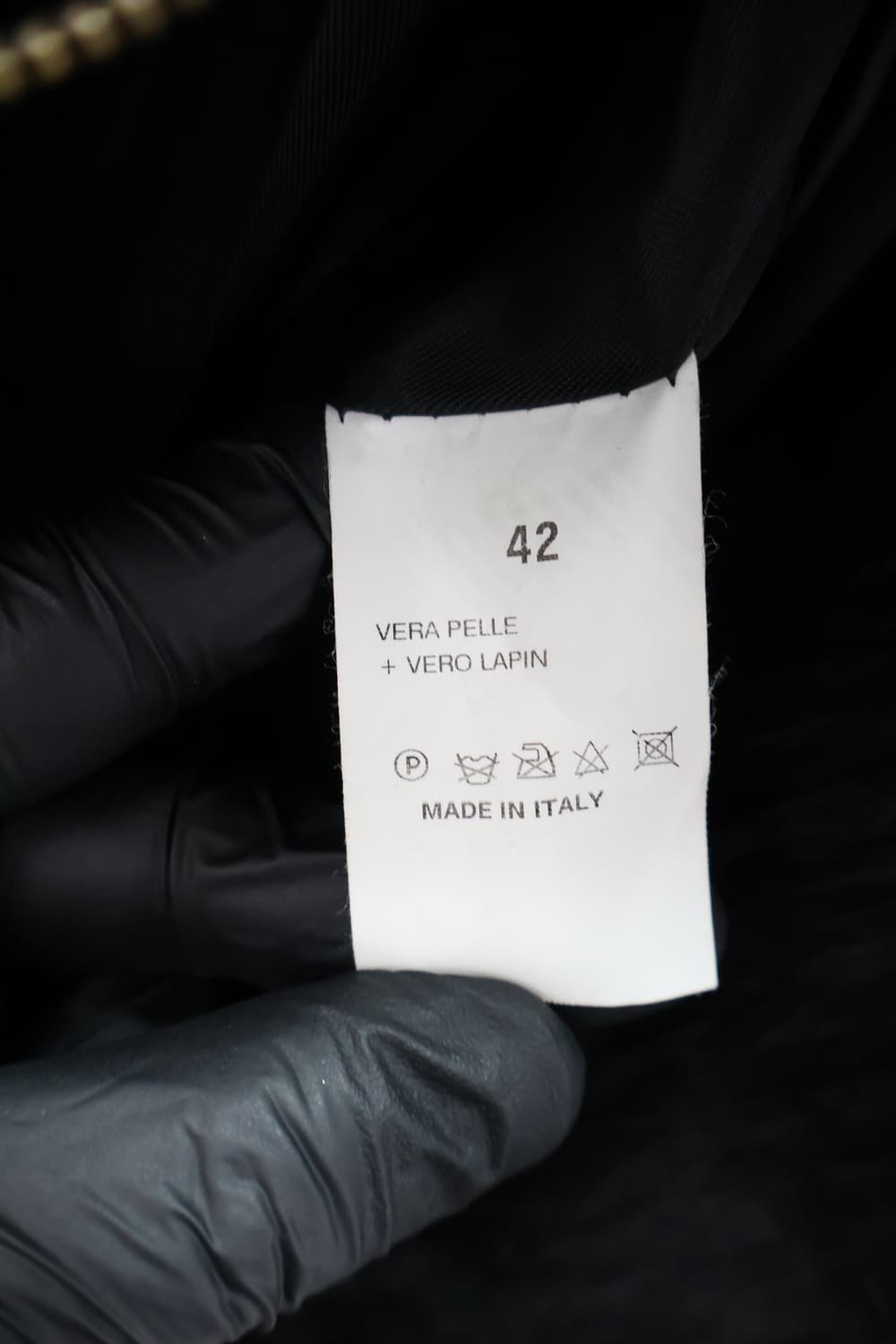 Atos Lombardini Black Rabbit Fur Jackets 상품이미지9