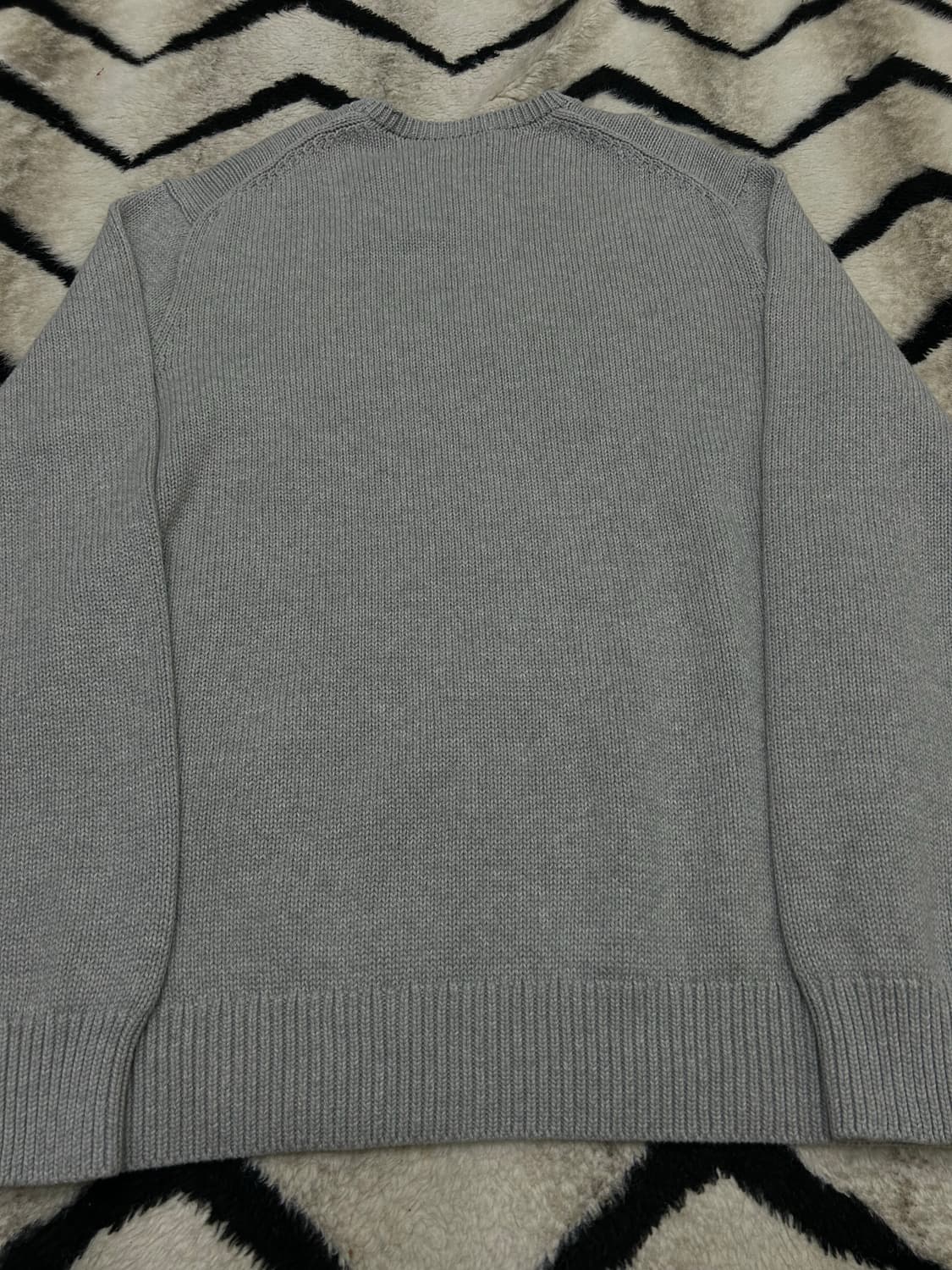 [XL]폴로랄프로렌 RL로고 라운드 니트/웜그레이 상품이미지4