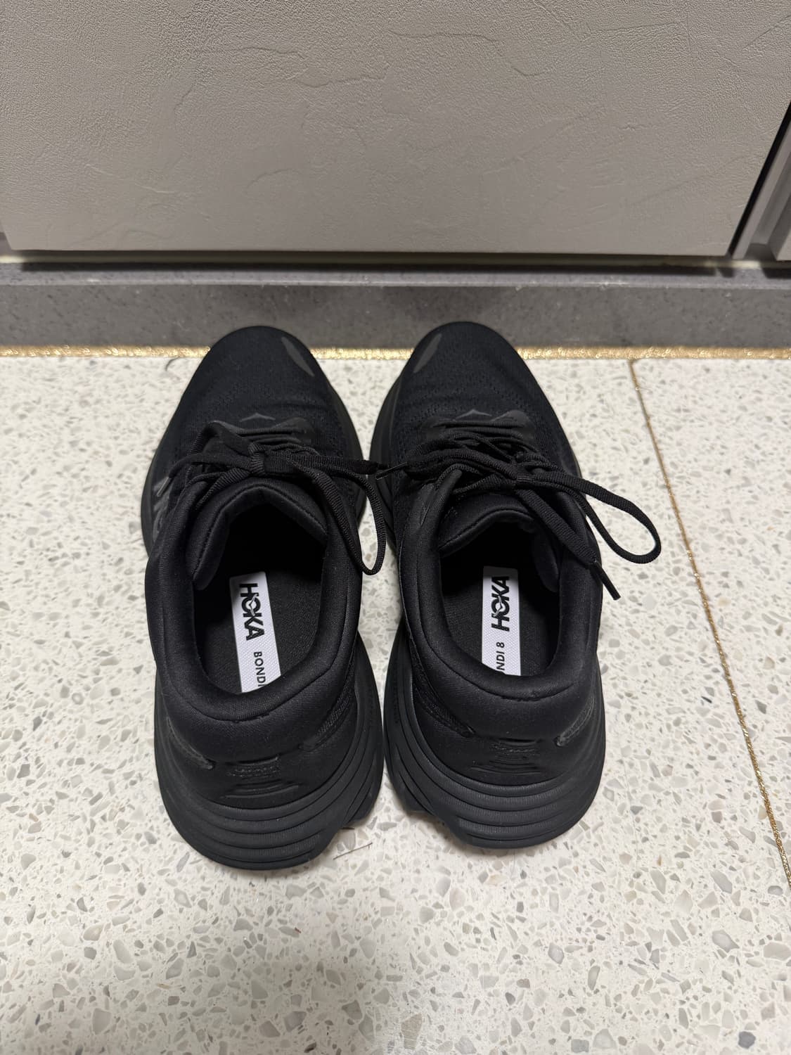 호카 본디8 블랙 와이드 260 상품이미지4