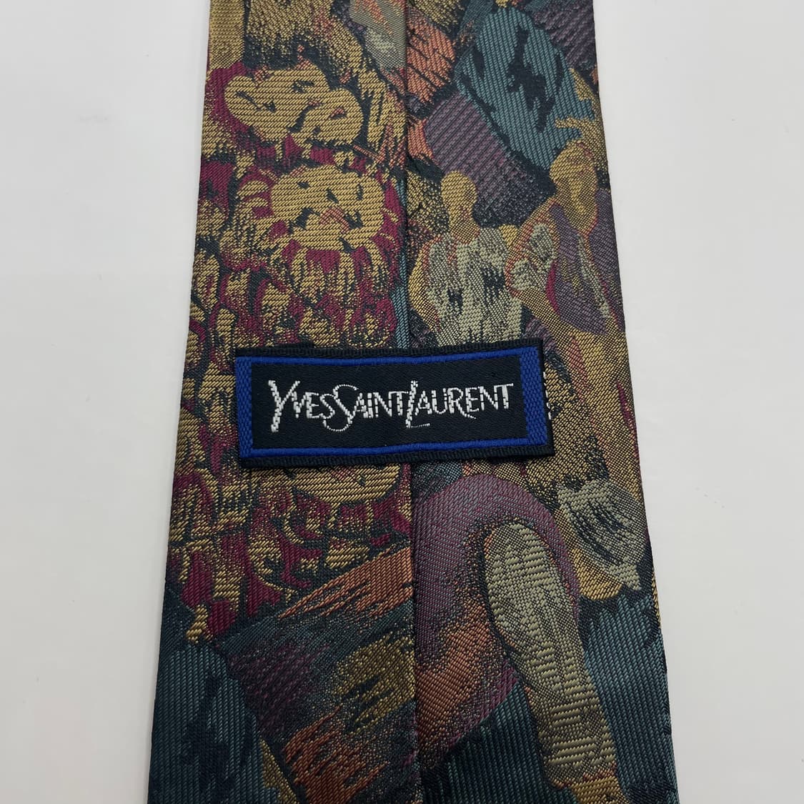 558) (YSL) 입생로랑 패턴 넥타이 상품이미지5