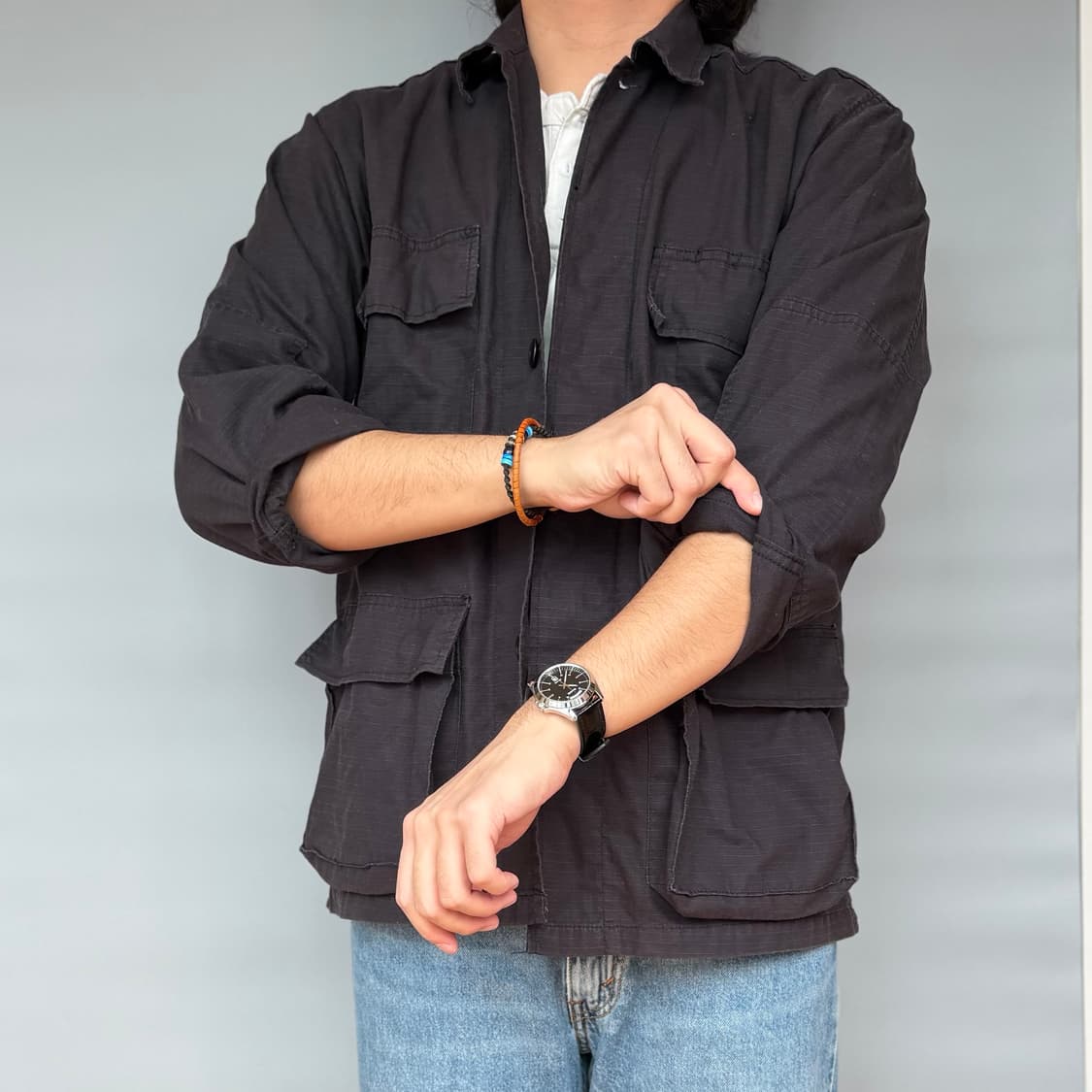 로스코 BDU 립스탑 자켓 유틸리티 셔츠 상품이미지2