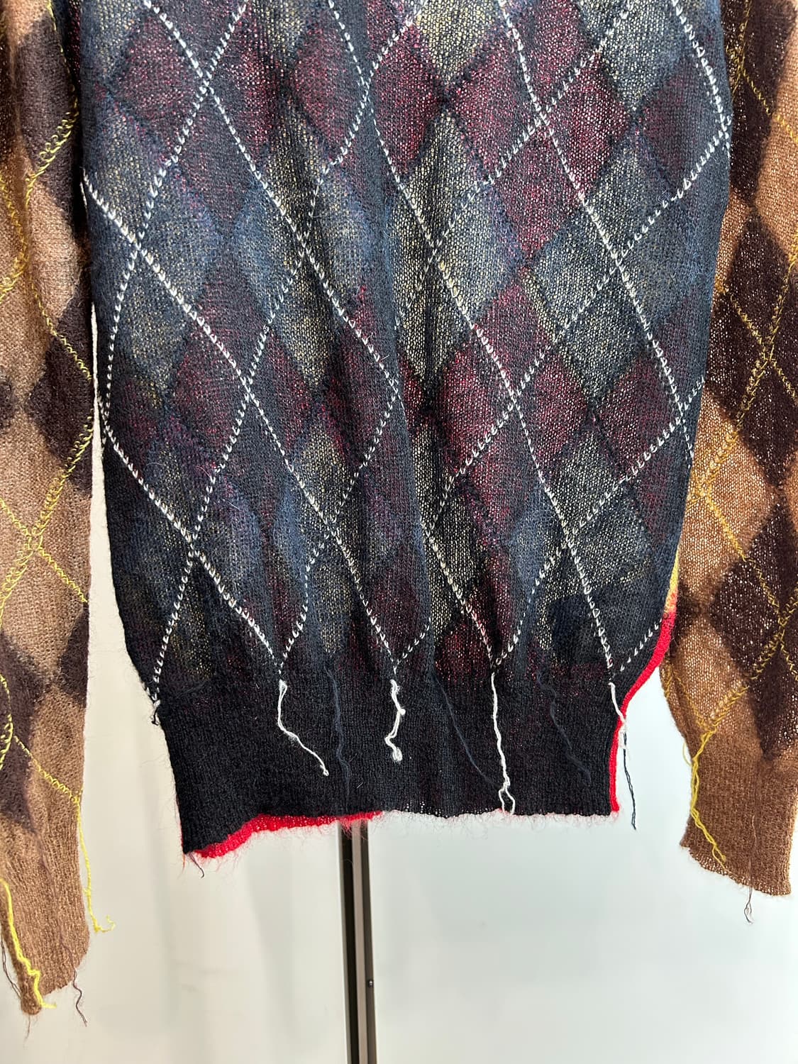 마르니 프레이드 아가일 니트 풀오버 상품이미지7