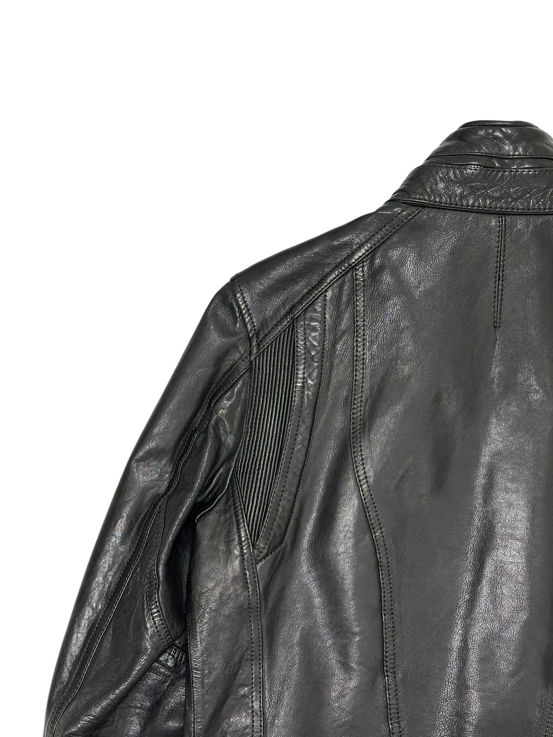 지이크 양가죽 레더 자켓 상품이미지8