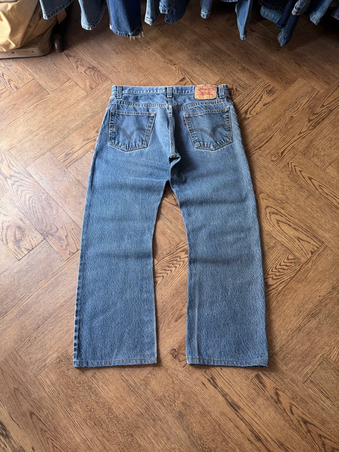 [34]00's 리바이스 517 멕시코제 빈티지 워싱 플레어진 F55 상품이미지2