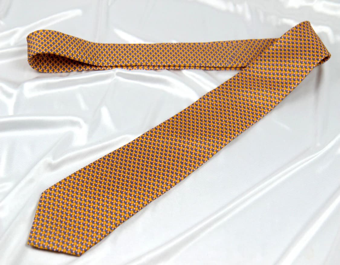 인터로고 런던 7.4cm A+등급 남자 명품 넥타이 상품이미지2