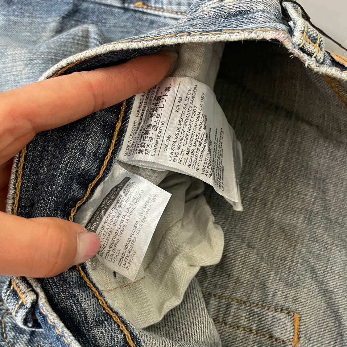 (38) 리바이스559 38x30 릴렉스 스트레이트 데님팬츠 상품이미지4