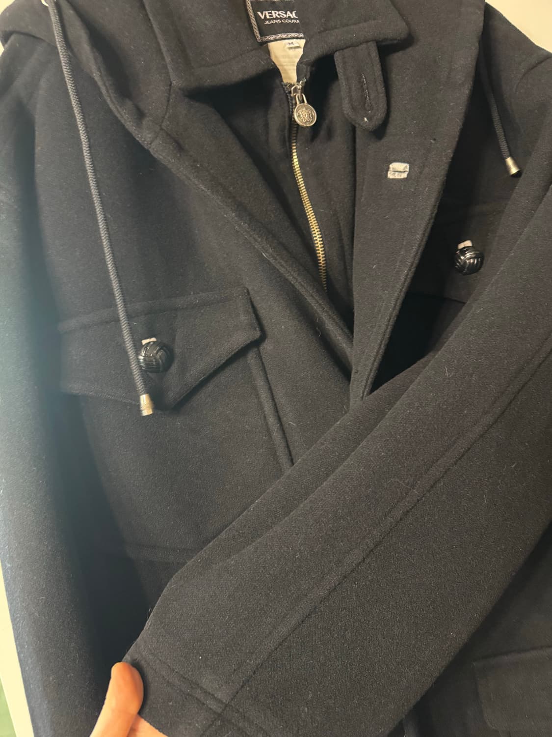 베르사체진 꾸띄르  후드코트    상품이미지7