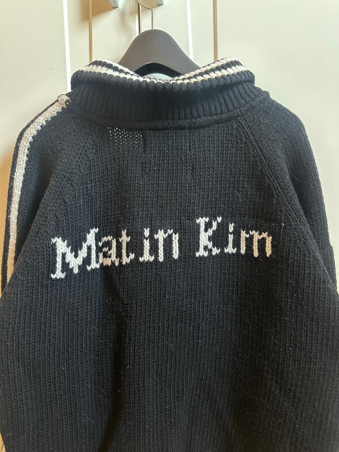 Matin Kim x Peaches 콜라보 니트 집업 상품이미지6