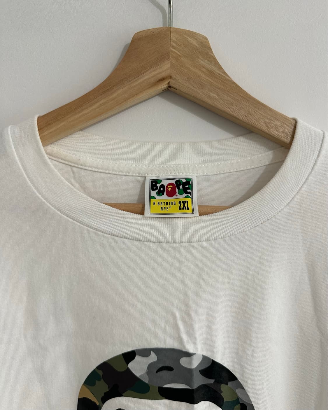 Bape 1st camo babymilo long sleeve (2xl) 상품이미지2