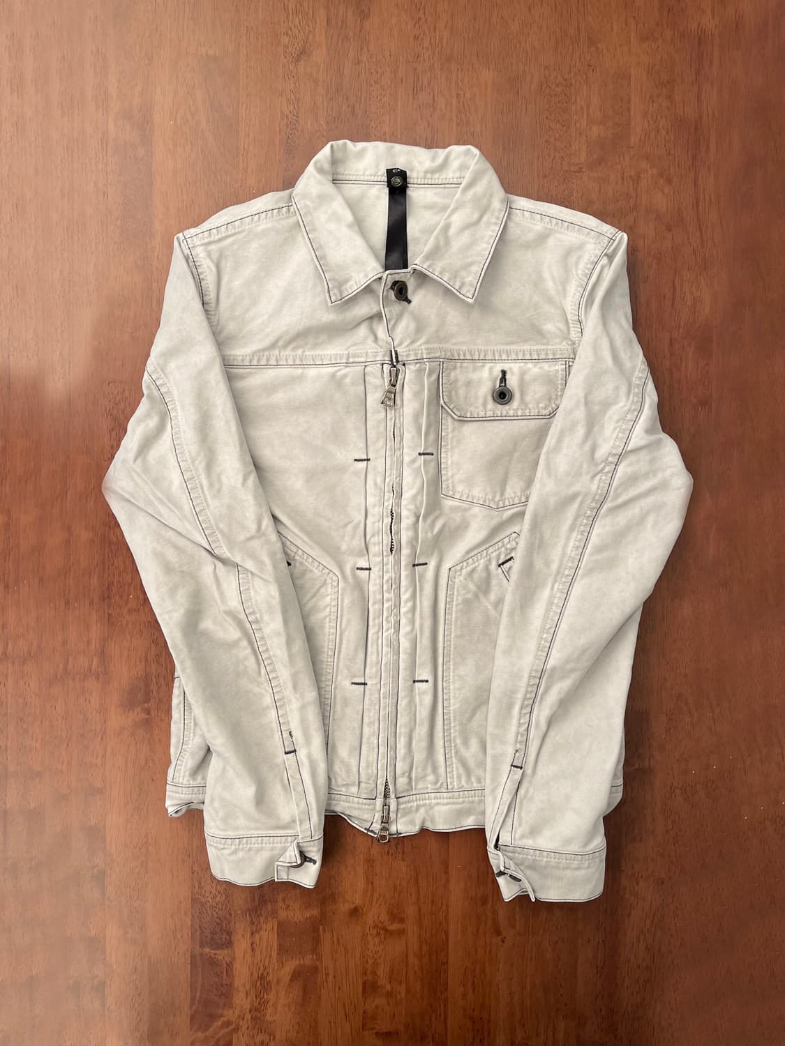 wjk 데님 집업 자켓 상품이미지4