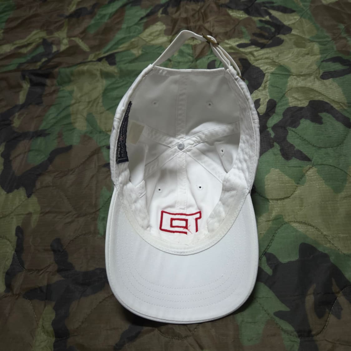 90s Vintage Polo Sport Big P Logo Cap 상품이미지3