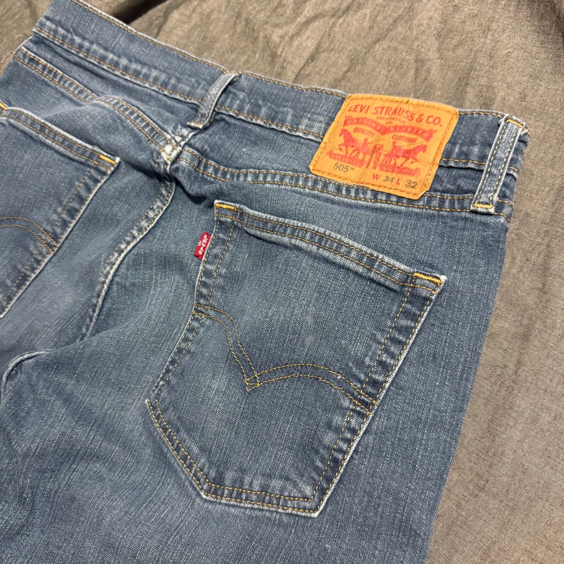 505 blue denim pants 상품이미지6