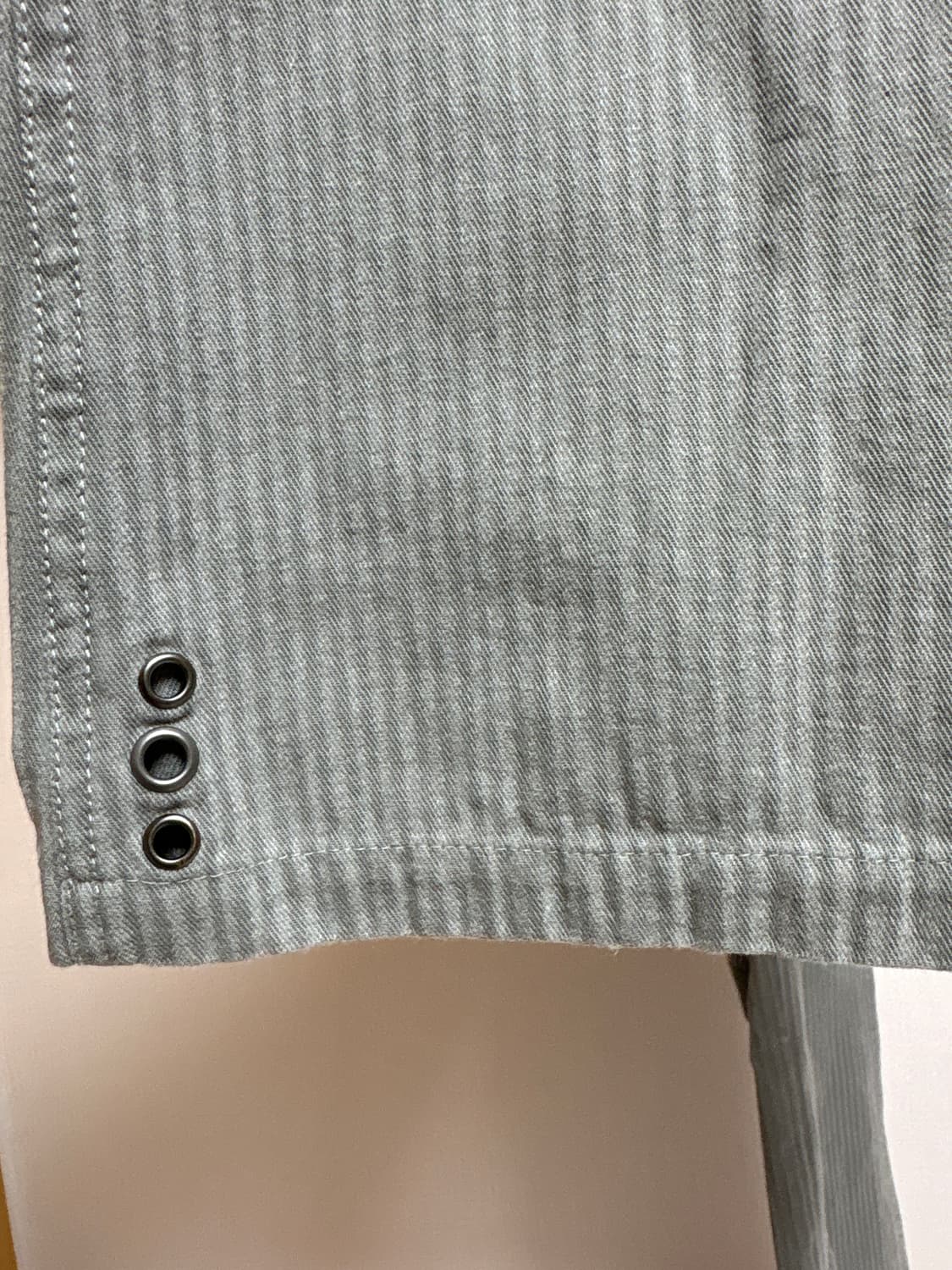 Coyseio Stripe Low Rise Pants Grey 상품이미지4