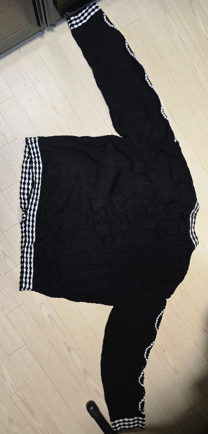 앤더슨벨 블랙 가디건 L 상품이미지2