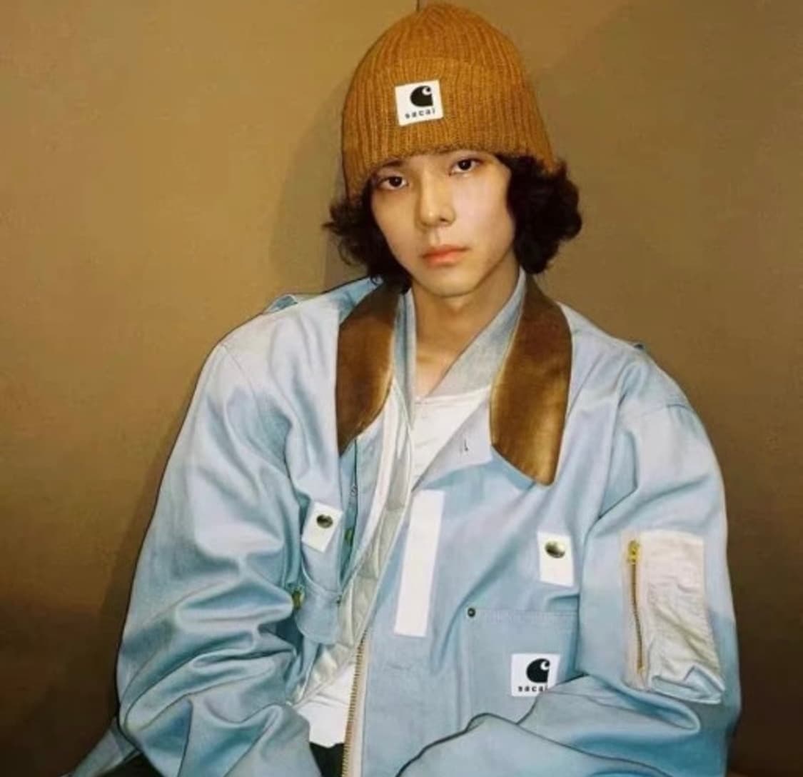 칼하트 x 사카이 패치로고 비니 상품이미지1