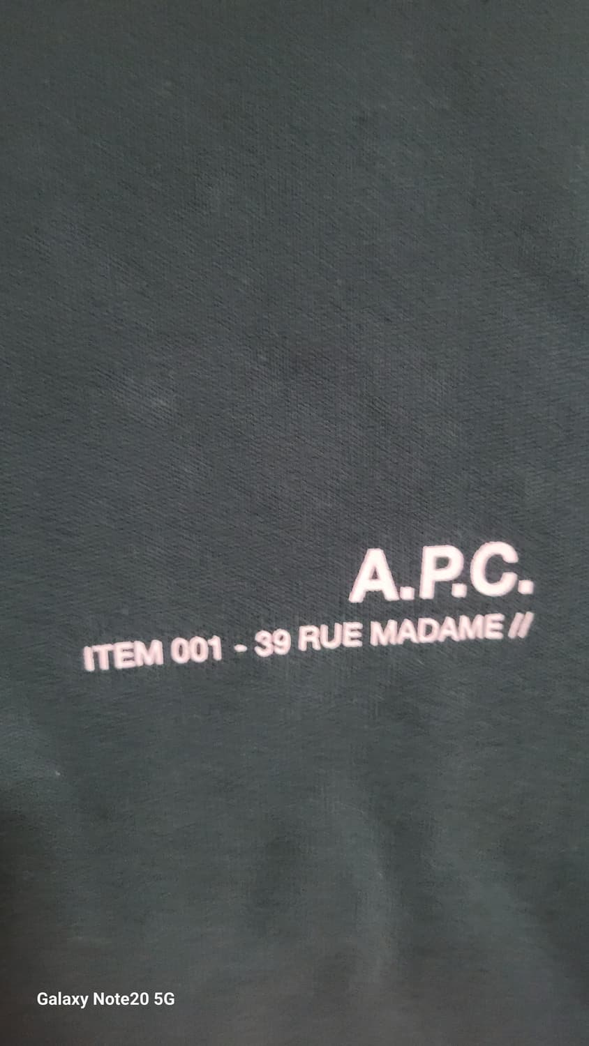 Apc 맨투맨 상품이미지3