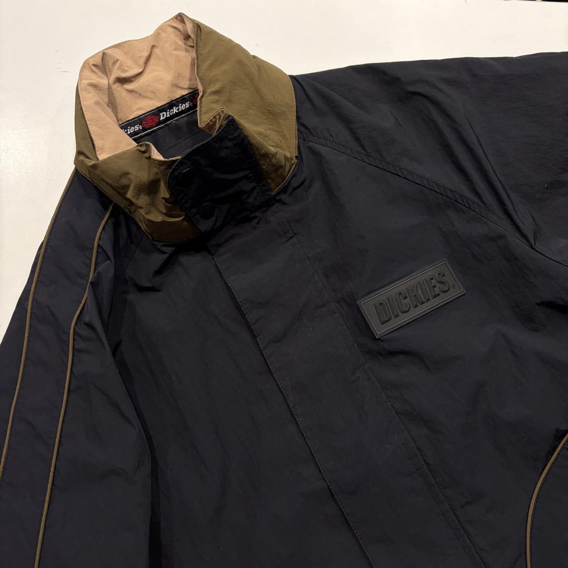 [L] 디키즈 나일론 블랙 바람막이 점퍼 C155 상품이미지3