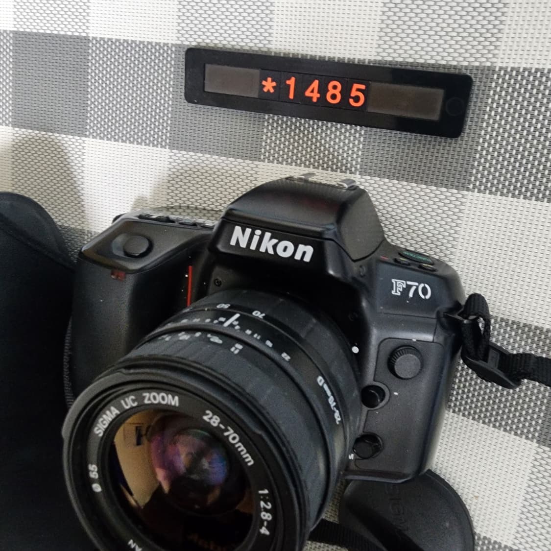 니콘 F 70 필름카메라 28-70 줌렌즈 케이스포함 상품이미지2