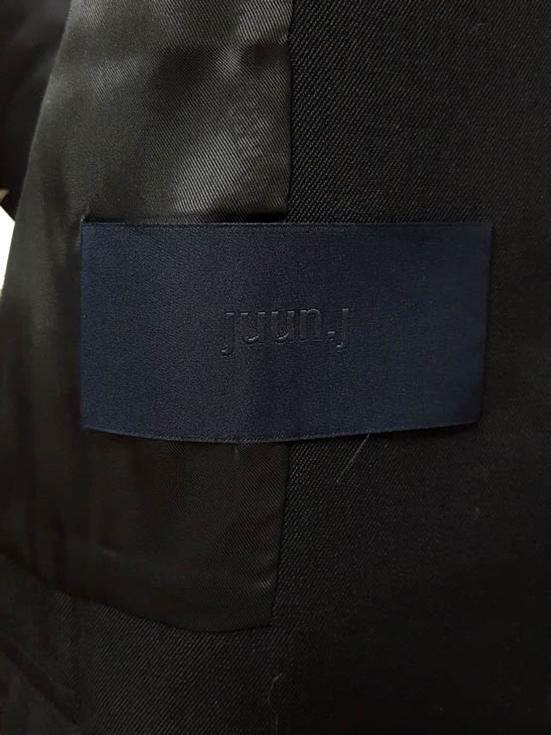 [미사용] 준지 여성 크롭 자켓 블랙 34 상품이미지6