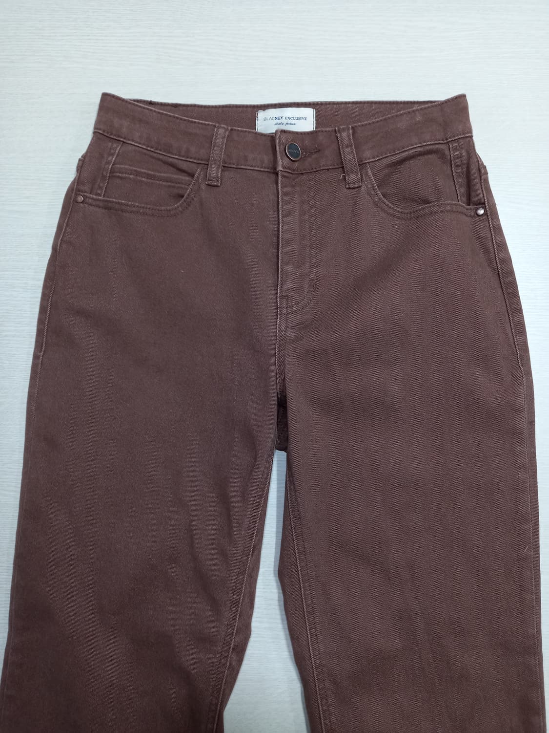 28 BLACKEY 스판 테이퍼드진 브라운 28-896 상품이미지3