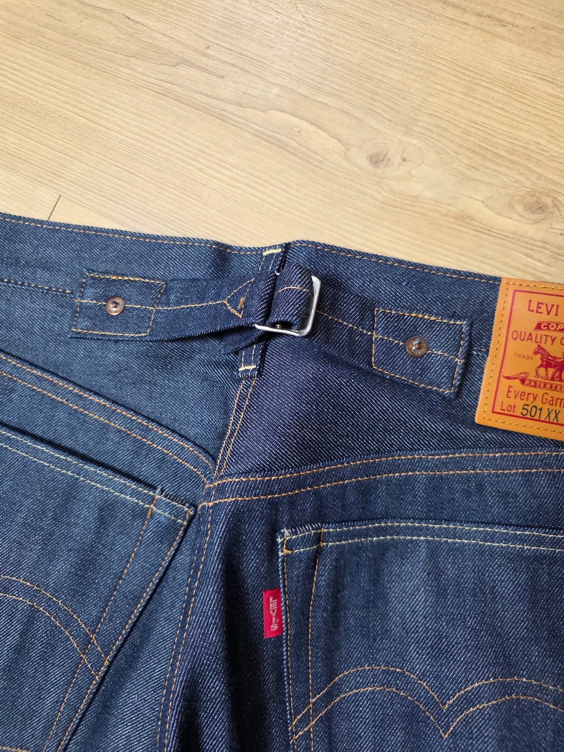 LVC 리지드데님 세트(자켓M + 하의W32L34)팝니다. 새상품급 상품이미지8