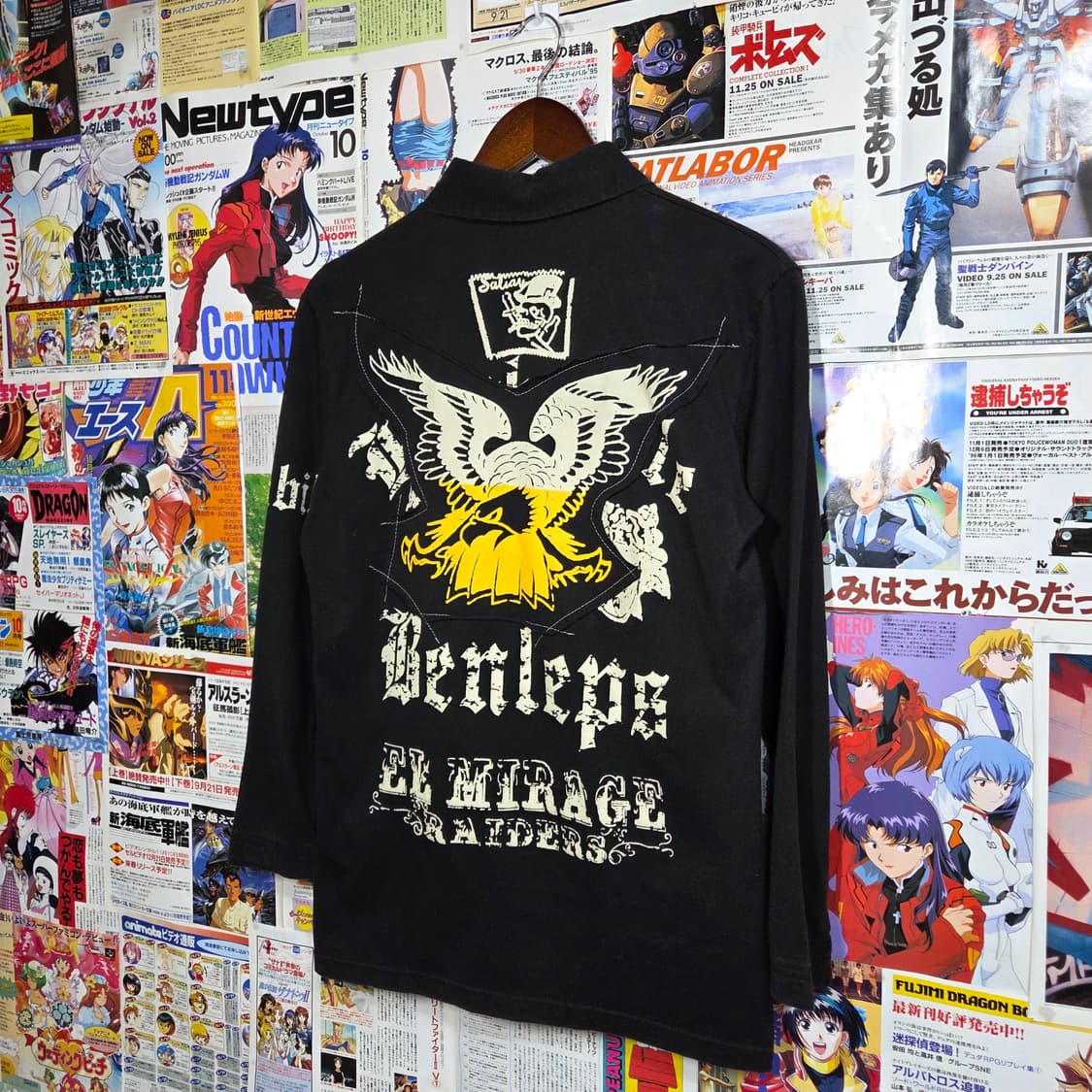 빈티지 펑크 프린팅 PK롱슬리브 상품이미지6