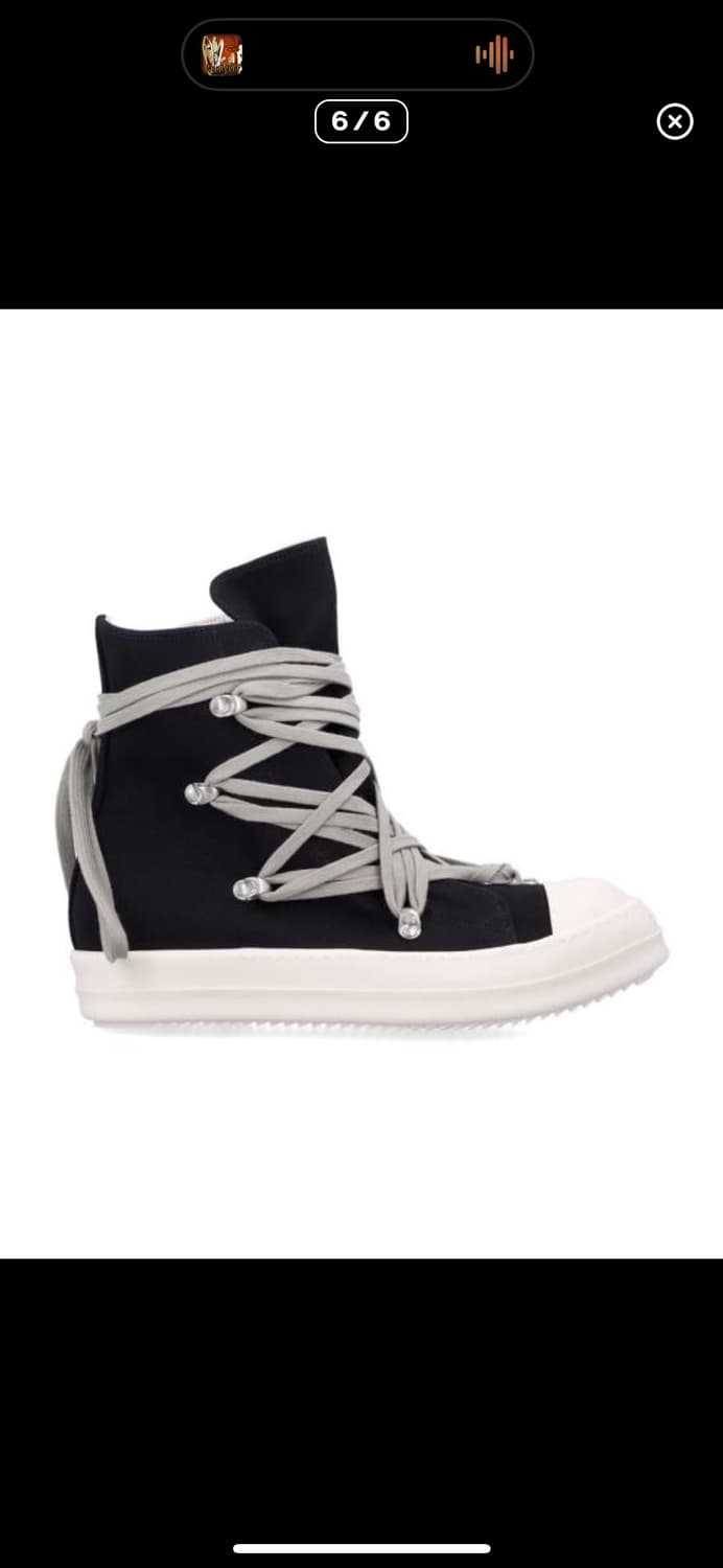 25fw 릭오웬스 메가레이스 다크쉐도우 라몬즈 42사이즈 상품이미지4