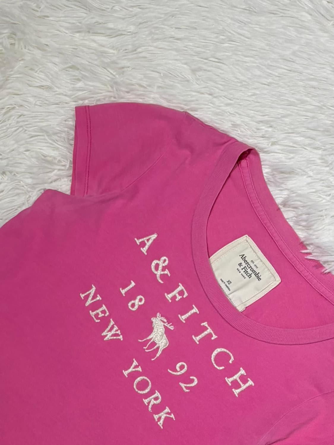 아베크롬비 빅로고 딱붙 반팔 상품이미지4