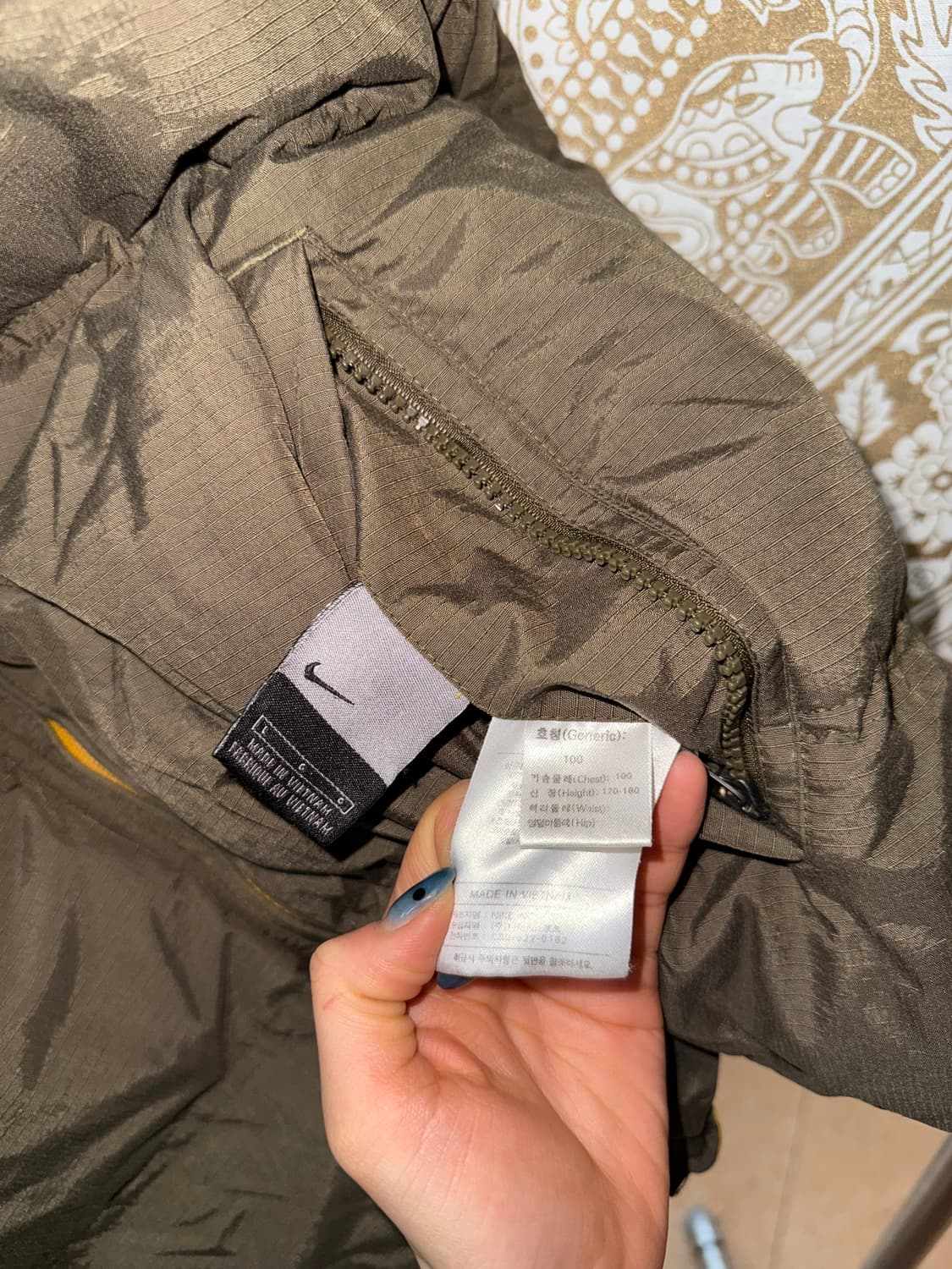 나이키 00s 올드스쿨 양면 리버시블 패딩조끼 상품이미지9